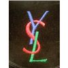 Image 2 : Yves St. Laurent Suede Embroidered Bag