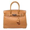 Image 1 : Hermes Ostrich Birkin 30 Handbag