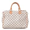 Image 1 : Louis Vuitton Damier Azur Speedy 30 Handbag