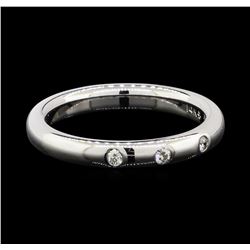0.10 ctw Diamond Ring - 14KT White Gold