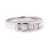 Image 1 : 0.80 ctw Diamond Band - 14KT White Gold