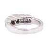 Image 3 : 0.80 ctw Diamond Band - 14KT White Gold