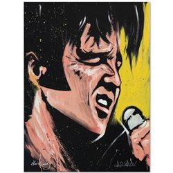 "Elvis Presley (68 Special)" Limited Edition Giclee on Canvas (30" x 40") by David Garibaldi, Number