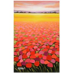 Nurit Granot, Original Acrylic Painting on Canvas, Hand Signed with Letter of Authenticity.