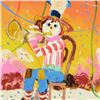 Image 2 : Paul Blaine Henrie (1932-1999), "Bugle Boy" Original Oil Painting (36" x 40") on Canvas, Hand Signed
