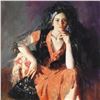 Image 2 : Pino (1939-2010), "Dreaming Madrid" Artist Embellished Limited Edition on Canvas (30" x 40"), AP Num