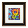 Image 1 : Simon Bull, "All Yours" Framed Hand Colored Limited Edition Etching, Numbered and Hand Signed with L