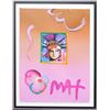 Image 2 : Peter Max- Original Mixed Media "Liberty Head II Ver. I #147"