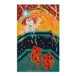 Paul Blaine Henrie (1932-1999), "7 Come 11" Original Oil Painting (30" x 48") on Canvas, Hand Signed