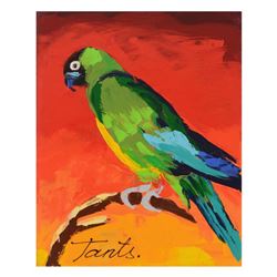 Lena Tants, Original Acrylic Painting on Canvas, Hand Signed with Letter of Authenticity.