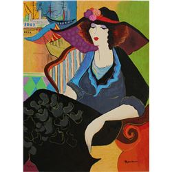 Patricia Govezensky- Original Serigraph on Paper "Marina Tel Aviv"