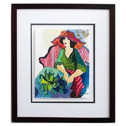 Patricia Govezensky- Original Mixed Media "Virginie"