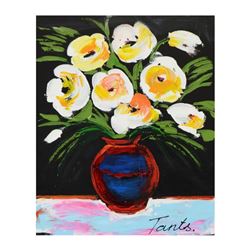 Lena Tants, Original Acrylic Painting on Canvas, Hand Signed with Letter of Authenticity.