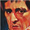 Image 2 : "Pacino" Limited Edition Giclee on Canvas by Stephen Fishwick, Numbered and Signed. This piece comes