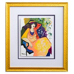 Patricia Govezensky- Original Mixed Media "Noriana"