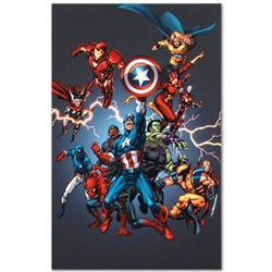 Marvel Comics "Official Handbook: Avengers 2005" Numbered Limited Edition Giclee on Canvas by Tom Gr