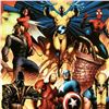 Image 2 : Marvel Comics "New Avengers #1" Numbered Limited Edition Giclee on Canvas by Joe Quesada with COA.