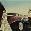 Image 2 : Robert Vernet Bonfort, "The Car" Limited Edition Lithograph, Numbered and Hand Signed.