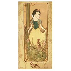 Tricia Buchanan-Benson, "Snow White" Limited Edition Giclee on Canvas from Disney Fine Art, Numbered