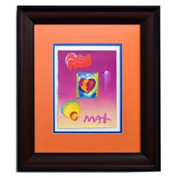 Peter Max- Original Mixed Media "Heart Series Ver. I #257"