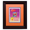 Image 1 : Peter Max- Original Mixed Media "Heart Series Ver. I #257"
