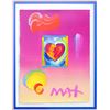 Image 2 : Peter Max- Original Mixed Media "Heart Series Ver. I #257"