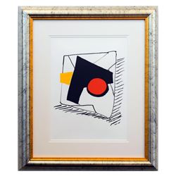 Alexander Calder- Lithograph "DLM221 - Composition geometrique"