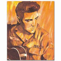 "US ARMY" Limited Edition Giclee on Canvas by Stephen Fishwick, Numbered and Signed. This piece come