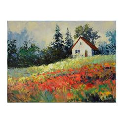 Mark Braver, Original Acrylic Painting on Canvas, Hand Signed with Letter of Authenticity.