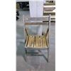 Image 1 : WOODEN FOLDING CHAIR
