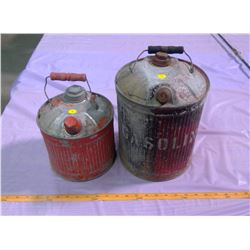(2) SMALL GAS CANS
