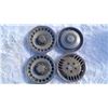 Image 2 : (4) ASSORTED HUBCAPS