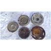 Image 4 : (5) ASSORTED HUBCAPS