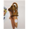 Image 3 : THREE ANTIQUE CERAMIC BOTTLE TOPPERS