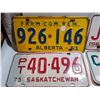 Image 2 : 7 SASKATCHEWAN LICENSE PLATES AND 2 ALBERTA LICENSE PLATE