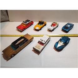 VINTAGE CORGI, MATCHBOX CARS, LARGER SIZE