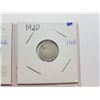 Image 2 : 1920 AND 1919 CANADA 5 CENT SILVER COINS