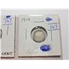 Image 3 : 1918 AND 1917 CANADA 5 CENT SILVER COINS