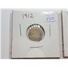 Image 2 : 1913 AND 1912 CANADA 5 CENT SILVER COINS