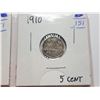 Image 3 : 1911 AND 1910 CANADA 5 CENT SILVER COINS
