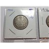 Image 3 : 1936 AND 1935 CANADA 25 CENT COINS