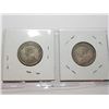 Image 4 : 1936 AND 1935 CANADA 25 CENT COINS
