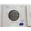 Image 2 : 1913 AND 1912 CANADA 25 CENT COINS