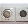 Image 4 : 1913 AND 1912 CANADA 25 CENT COINS