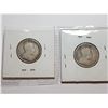 Image 4 : 1910 AND 1907 CANADA 25 CENT COINS