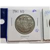 Image 2 : 1941 WD AND 1941 ND SILVER 50 CENT COINS
