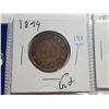 Image 3 : 1894 AND 1896 LARGE ONE CENT COINS - CANADA