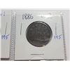 Image 3 : 1886 OBV 1 AND 1886 OBV 2 LARGE ONE CENT COINS - CANADA