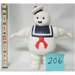 1984 COLUMBIA PICTURES 6 1/2" REAL GHOSTBUSTERS STAY PUFFED MARSHMALLOW MAN ACTION FIGURE