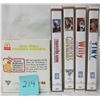 Image 1 : SET (4) 1995 RONALD MCDONALD CHARITIES KIDS VIDEO PREMIERE COLLECTION(VHS)